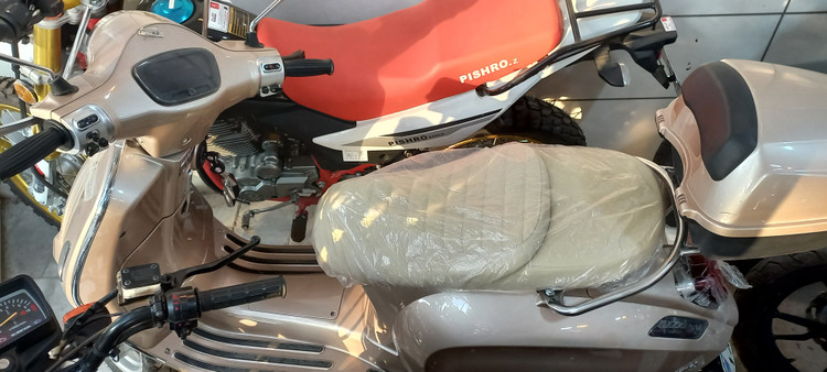 موتور سیکلت نیکتاز GT 160CC طرح وسپا اسکوتری 1405 ترمزABS